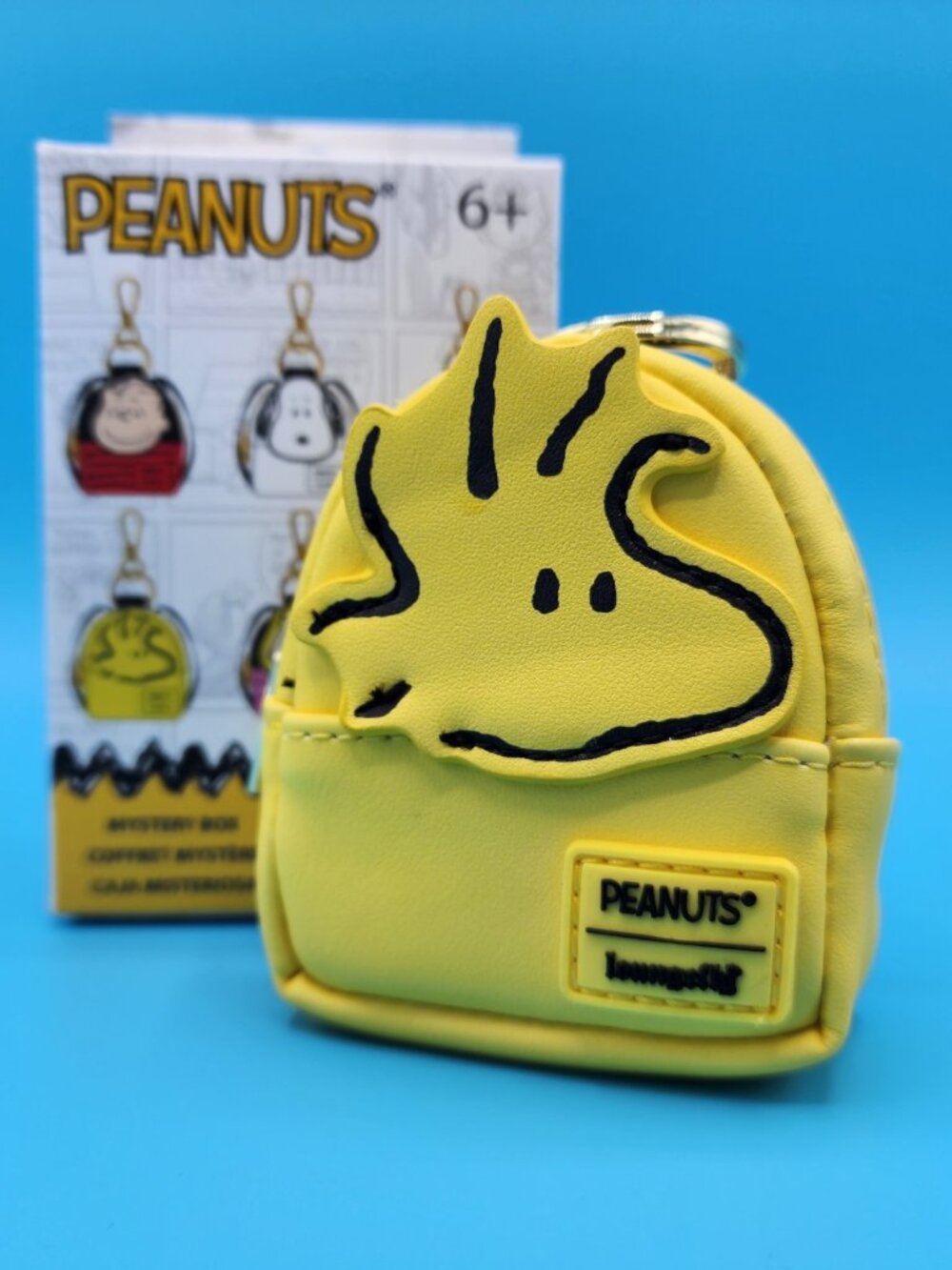 Loungefly Peanuts Gang Cosplay Mystery Mini Backpack Keychain Charm Woodstock